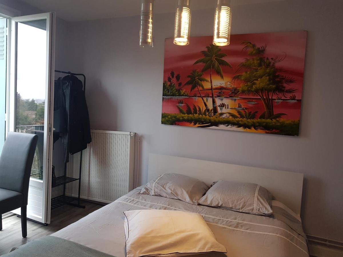 Chambre à louer dans un appartement proche du centre-ville Nevers Esterno foto