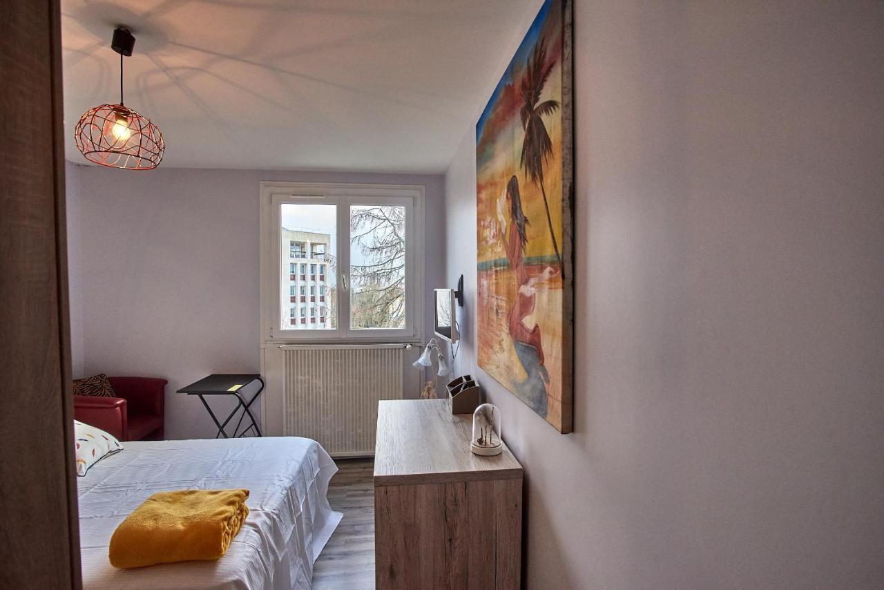 Chambre à louer dans un appartement proche du centre-ville Nevers Esterno foto
